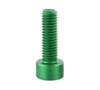 Vis M5 x 15 mm pour Porte-bidon de vélo, boulons de Fixation en Aluminium pour VTT et vélos de Route,4 pièces Vertes,M5