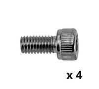 Vis M6 x 12mm inox - Par 4 ( M6 )