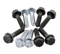 Vis M8 x 35 échappement bloc moteur GY6 4T compatible avec REX 49QT 50QT | Dix boulons de fixation pour montage du pot sur carter; taille 8 × 35 millimètres, filetage métrique huit, Chine quatre temps