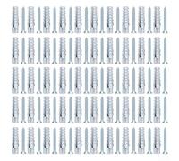 Vis métalliques robustes et fixations de tubes d'expansion pour plus de résistance et de stabilité dans divers projets (50 pièces M8)