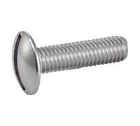 Vis métaux poêlier - tête ronde fendue - inox A2 - 4x20 mm - 200 pièces ACTON