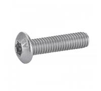 Vis métaux tête cylindrique bombée - T30 - A2 - 6x16mm - boite 200 ACTON