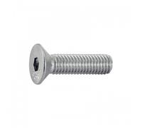 Vis métaux tête fraisée 6 pans creux filetage total inox A4 DIN 7991 - 10X40 B100 ACTON