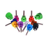 Vis Moletée Vis à pouce en acier inoxydable M3 M4 m5 m6 * 6 50mm, 5 pièces, tête moletée aluminium, serrer la main