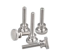 Vis moletées en acier inoxydable 304 M2-M10, 10 pièces, M3x20mm