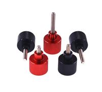 Vis moletées M3-M5, tête plate, en alliage d'aluminium et acier inoxydable, colorées (1 pièce) Fixation sans outil(Black 8mm,M5)