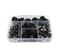 vis moto Pour ZX7R 1996 1997 1998 1999 2000 2001 2002 2003 Motocyclette Kit Complet De Boulons De Carénage Capot Latéral Vis Clip Ecrou
