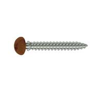 Vis MUSTAD Framex pour PVC - Tête fraisée réduite Torx - Ø6x70 mm - Boite de 100 - Chromiting - laqué marron - SP305A60070034C