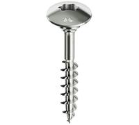 Mustad Vis Panelvit FC Tête de penture Torx Ø7x80 mm Chromitting Boîte de 100 PV057A700800C8C