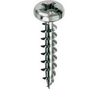 Vis MUSTAD Panelvit - Tête cylindrique - PZ2 - Filetage total - Ø5x30mm - Boite de 500 - PVACZC500300C8C G