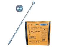 Eurotec Eurotec Vis à bois Paneltwistec tête fraisée bleu 8,0x200 T40 Quantité:50