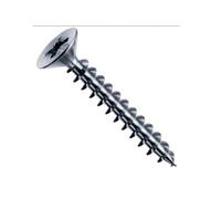 Vis MUSTAD Panelvit Tête cylindrique Pozidriv - Filetage total - Zingué Blanc - Ø6x60mm - Boite de 200 - PVACZP600600C8C Blanc G