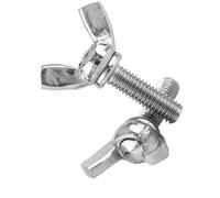 Vis Papillon en Acier Inoxydable 304 Boulons Aile M5 20 mm 8 Types Diff rents 5 Pi ces par Sachet pour Fixation de Machines et Industriel
