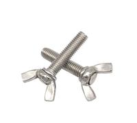 Vis papillon M3-M10, longueur 6-100 mm, en acier inoxydable, DIN 316, 2/50 pièces(M10x60-2Pcs)