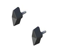 Vis Papillon Tete, Mancheron Blocage Brancard, M4 x 10, Lot de 2