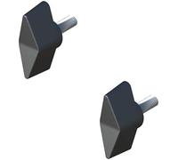 Vis Papillon Tete, Mancheron Blocage Brancard, M4 x 25, Lot de 2