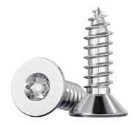 Vis $parker à tête fraisée plate de l'acier inoxydable 304 avec la vis Torx de Pin, 20 pièces, M2,6x20mm