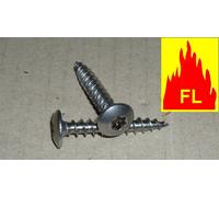 ACTON Vis de penture Inox A2 - tête cylindrique large - Torx T30 - 7 x 50 mm - Boîte de 100