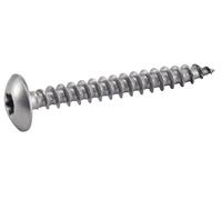 Vis à bois tête cylindrique 6 lobes ACTON inox A2 - 62310