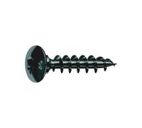 Mustad Vis de penture Panelvit® Chromiting® en acier - tête bombée Torx 6 x 30 - x200