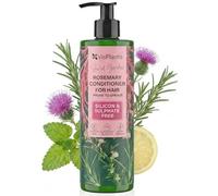 Vis Plantis Après-Shampooing au Romarin pour Cheveux Gras - Chardon-Marie & Mélisse - Soin Végétalien - 400 ml