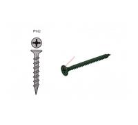 Vis à plaque de plâtre - tête trompette - 4,2 x 70 mm - 100 pièces GFD