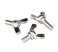 Vis Pouce, Vis à main en acier inoxydable M3 M4 M5 M6 304, boulon papillon, aile, vis à pouce, griffe(M5x100mm (2pcs))