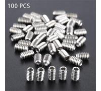 Vis Pour Ailerons De Planche De Surf En Acier Inoxydable, 100 Pièces, 9mm/12mm, Longboard, Bouchons De Ailerons, Vis De Gouvernail, Accessoires De Surf