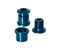 Xlc Coloured Edition Chainring Screw Set 5 Units Bleu Blue