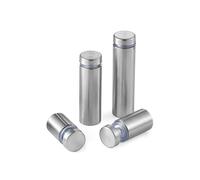 Vis pour miroir, Clous publicitaires en acier inoxydable et acrylique, 20/40/50 pièces(16x25mm 50 PCS)