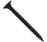 Vis pour plaque de plâtre - VYNEX - 3,5 x 25 mm - Acier phosphaté noir - Tête trompette - Lot de 100 pièces