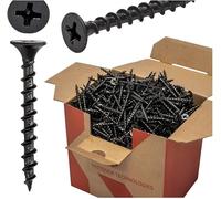 Vis pour plaques de plâtre 3.5 x 35 mm - lot de 1000 - fixation sur structures en bois - acier phosphaté avec empreinte PH2