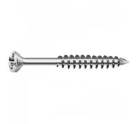 Spax Wirox 35703503201011 3.5 x 45 filetage partiel Torx 10 Compatible avec vis/argenté, 500 pièces