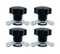 Vis pour Profilé L,Raccord De Patte À Tige Filetée Pour Rail L - Rail de Remplacement Ergonomique Antidérapant pour Garage Véhicule Utilitaire Voiture Camion Accessoires