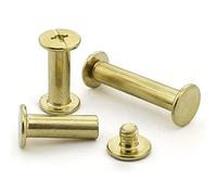 Vis pour rivets en cuir, Rivets for cuir et reliure de livres M5x6-90 mm(M5 X 75mm10pcs)