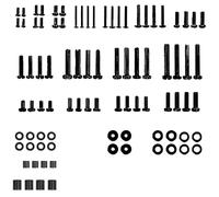 Vis Pour Support Moniteur - 84 Pièces Universelles de Remplacement M4 M5 M6 M8 - Kit De Montage TV | Pour Bureau Domicile Chambre Hôtel Dortoir Appartement Réunion Familiale Thanksgiving Fête Vacances