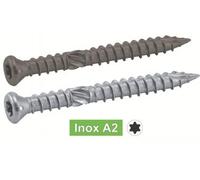 Vis pour terrasse tête fraisée réduite six lobes double filet - Par seau de 400 - ACTON - 623275X