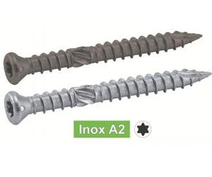 Vis pour terrasse tête fraisée réduite six lobes double filet - Par seau de 400 - ACTON - 623275X