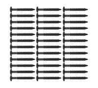 Vis pour volets, pour volets noirs de 7,5 cm, accessoires de montage pour serrures, butoirs, bords de porte, armoires de maison professionnels, constructeurs