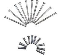 Vis reliure M4 recoupable 30-65mm avec douille M4x22 satin nickelé sachet de 10 - HERACLES - ACC-VR-3065NK Nickelé