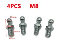 Vis ¿¿ Ressort De Soupape De Joint De Botte Arri¿¿Re",Embout De V¿¿Rin ¿¿ Gaz De Capot Avant,Connecteur De Raccord,Goupille ¿¿ Bille,M8,M6,Universel,10mm,"4 Pi¿¿Ces - Type 4pcs-M8