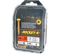 Vis Rocket à tête fraisée Pozi - 4x50 mm