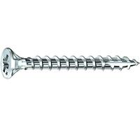 Vis Rocket tête fraisée Pozi VYNEX Acier zingué 4x50 - Boite de 500 - 351400025118 Zingué G