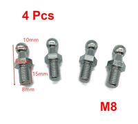 Vis ¿¿ Rotule Universelle Pour Capot De Coffre De Voiture",Entretoise ¿¿ Gaz,Connecteur D'extr¿¿Mit¿¿ De Raccord,Joint De Soupape,10mm,M8,M6,"4 Pi¿¿Ces - Type M8