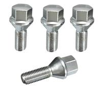 vis roue voiture Compatible Avec BMW Pour Série 3 E21 E30 E36 E46 E90 E92 E93 1975-2012 4 Pièces Boulons De Roue De Voiture Boulons De Roue Écrous M12x1.5mm