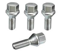 vis roue voiture Compatible Avec BMW Pour Série 3 E21 E30 E36 E46 E90 E92 E93 1975-2012 4 Pièces Vis De Roue Hexagonale Boulons De Roue Pneu Écrou De Pneu M12x1.5mm