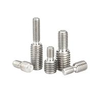 Vis sans tête à double extrémité en acier inoxydable 304 avec boulon réducteur(M6x15- m10x15)