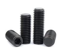 Vis sans tête à filetage fin DIN913 M4 M5 M6 M8 M10 M12 en acier, 1/25 pièces(5pcs M10x1x12)