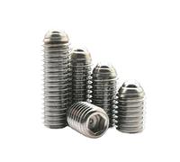 Vis sans tête à six pans creux en acier inoxydable 304, lot de 1/2/5/10 pièces, M3, M4, M5, M6, M8, M10, M12, A2-70(20mm)
