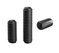 Vis sans tête à six pans creux en acier noir DIN916 12.9, M5 M6 M8 M10 M12 M14 M16 M18 M20 M24(45mm,M18 (2Pcs))
